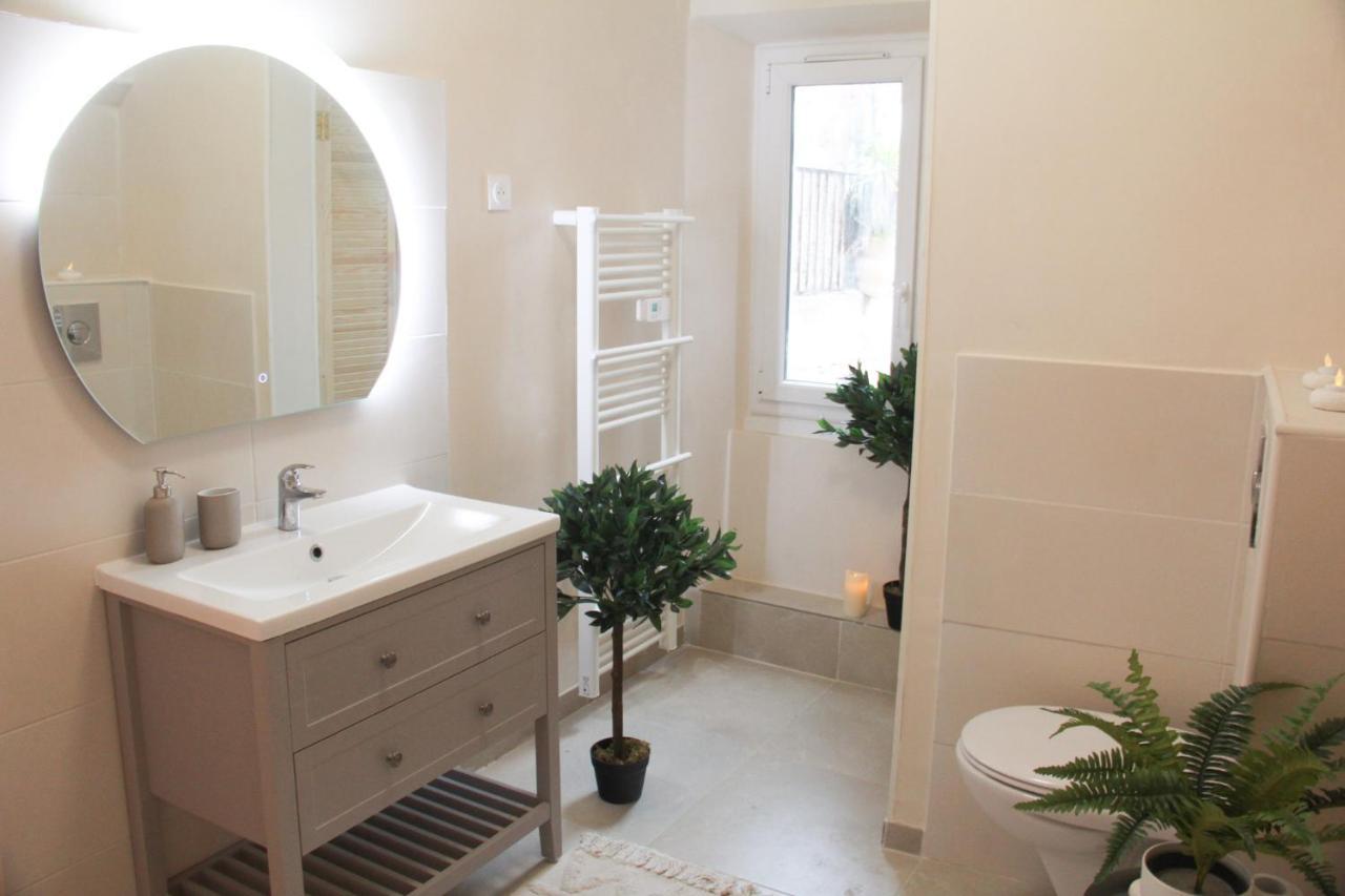 La Bulle Grassoise - Appartement Spacieux Avec Balneo Et Parking Грас Екстериор снимка